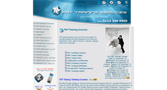 Desktop Screenshot of pat-training.co.uk