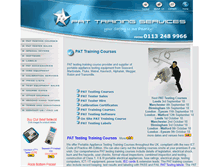 Tablet Screenshot of pat-training.co.uk